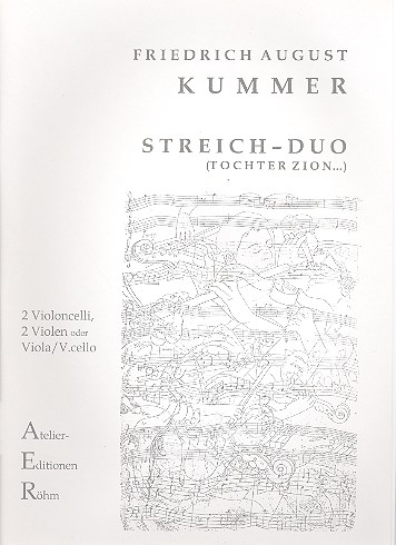 Variationen über 'Tochter Zion' G-Dur op.156   