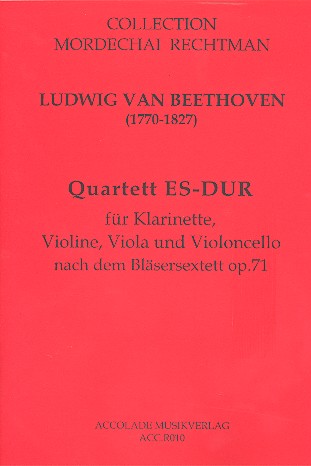 Quartett Es-Dur für Klarinette,