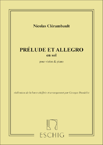 Prélude und Allegro G-Dur für