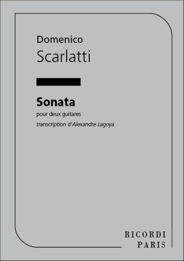 Sonate Nr.6 für 2 Gitarren