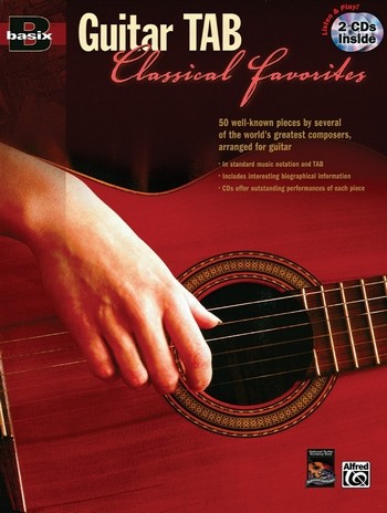 Basix Guitar Tab (+ 2 CD's) classical Favorites