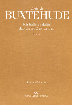 Ich halte es dafür dass dieser Zeit Leiden
