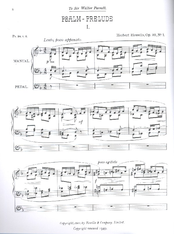 3 Psalm Preludes op.32 Set 1