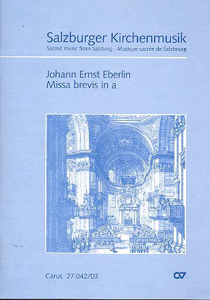 Missa brevis a-Moll für