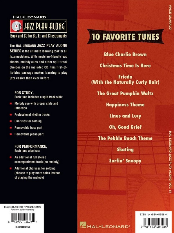 Vince Guaraldi (+CD): 10 Favorite