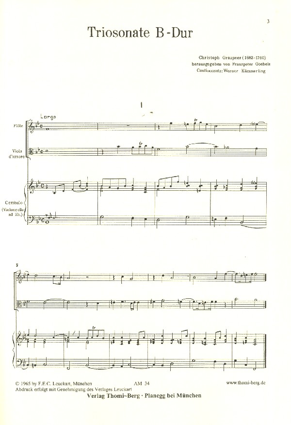 Sonate B-Dur