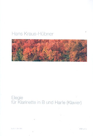 Elegie für Klarinette und Harfe (Klavier)