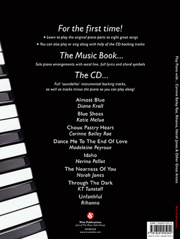 Play piano with (+CD): Corinne Bailey Rae
