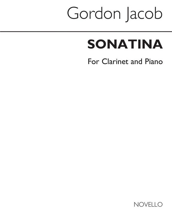 Sonatina for clarinet in A and piano