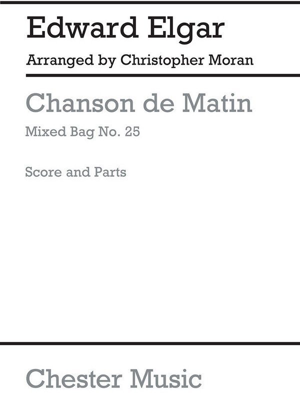 Chanson de Matin for 3-5 woodwinds