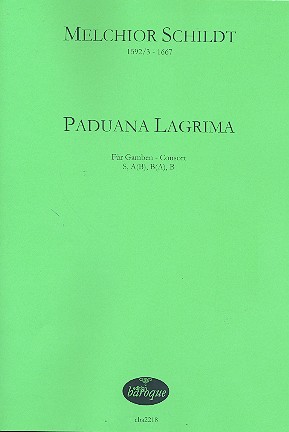 Paduana Lagrima für Gamben-Consort