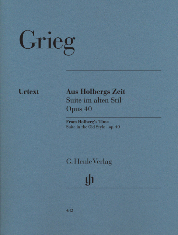 Aus Holbergs Zeit op.40 Suite im alten Stil