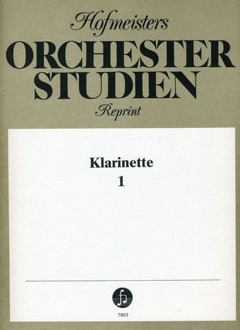Orchesterstudien Band 1
