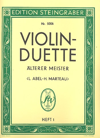 50 Violin-Duette älterer Meister Band 1 (1. Lage)