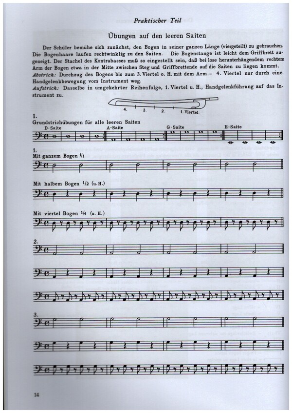 Das Kontrabass-Spiel in unserer Zeit Band 1