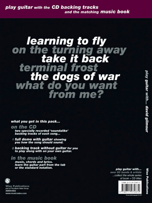 Play guitar with David Gilmour (+CD):
