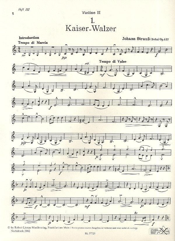 Strauss für die Jugend Band 3