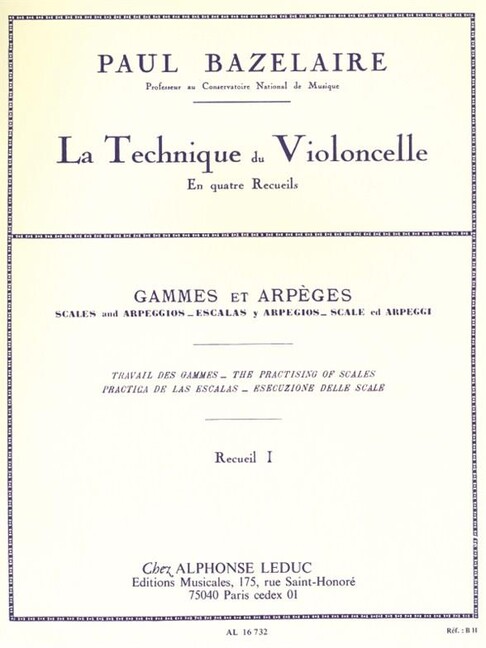 La technique du violoncelle en