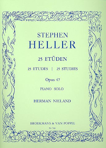 25 ETUDEN OP.47: FUER KLAVIER