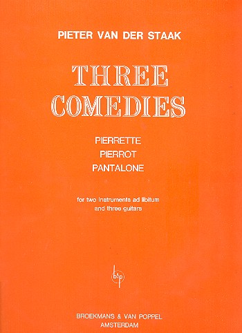 3 Comedies for 3 guitars with