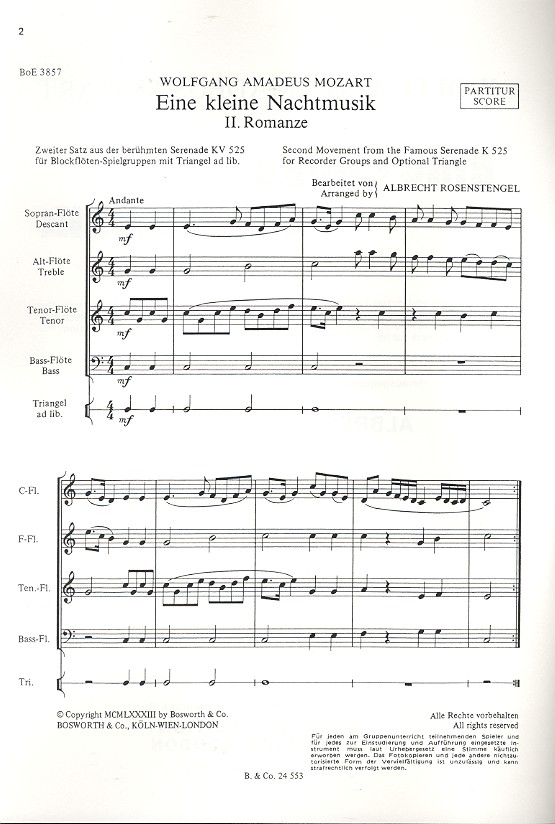 Eine kleine Nachtmusik KV525