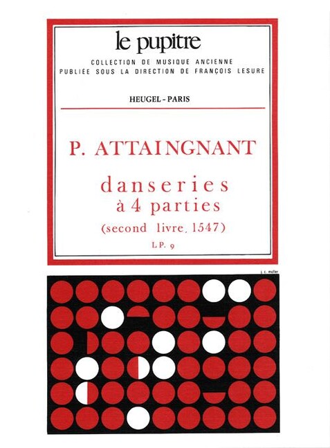Danseries a 4 parties second livre