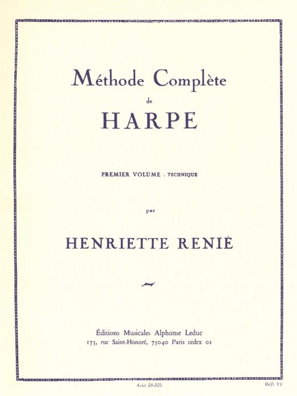 Méthode complete de harpe vol.1: Technique