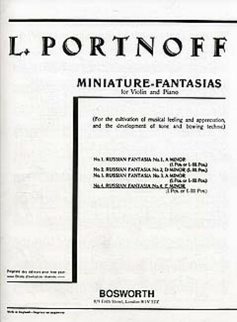 Russian fantasia e minor no.4