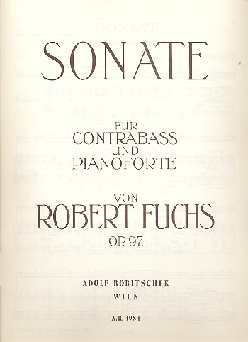 Sonate op.97 für Kontrabaß