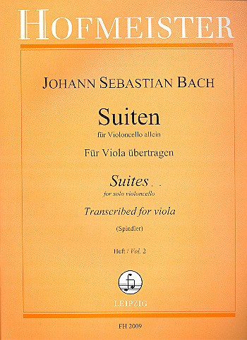 Suiten für Violoncello Band 2 (Nr.4-6)