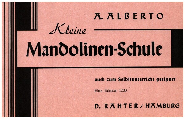 Kleine Mandolinen-Schule