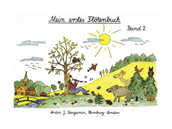 Mein erstes Flötenbuch Band 2 - Blockflötenschule für Kinder von 5-8 J