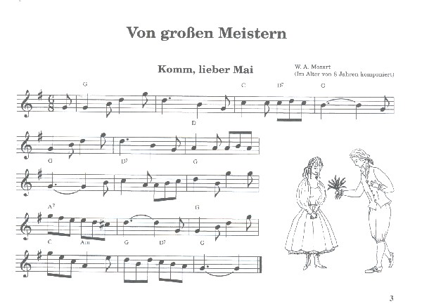 Spiel mit uns Blockflötenlieder (Band 2, blau)