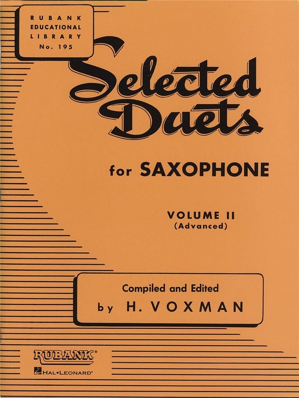 Selected Duets vol. 2 for saxophones