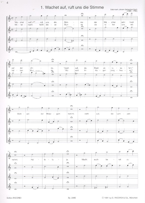 Zur Weihnachtszeit - Musik für 4 Flöten