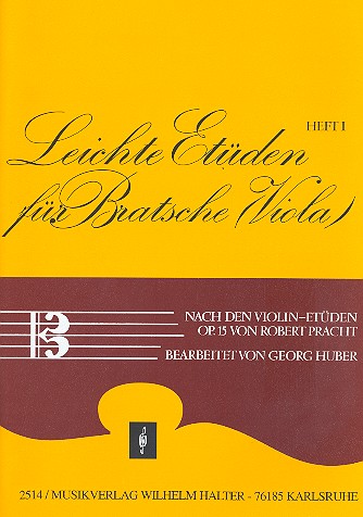 Leichte Etüden nach den