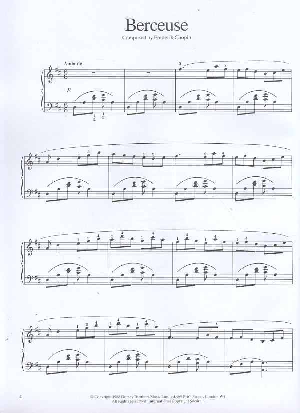 It's easy to play Chopin