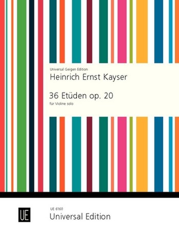 36 Etüden op.20