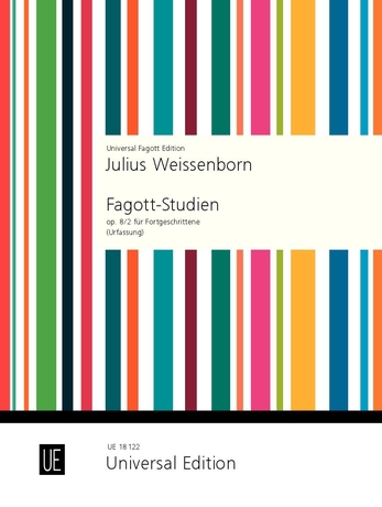 Fagott-Studien für Fortgeschrittene op.8,2 (Urfassung)