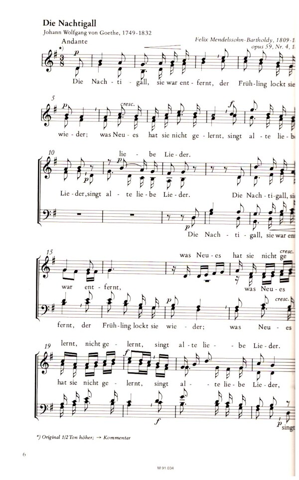 Chorbuch Romantik - Weltliche Chormusik