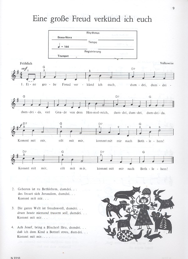 Weihnachtsliederbuch 