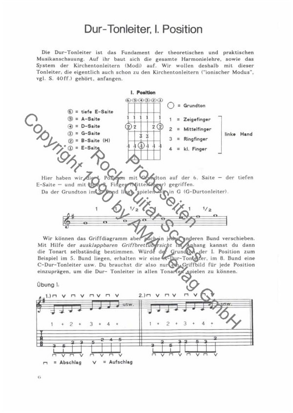 Rock Guitar Scales 