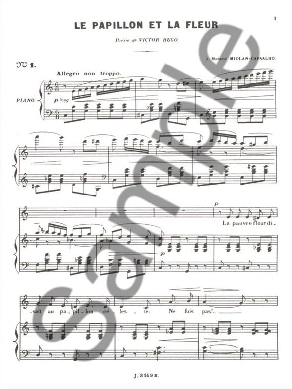 20 mélodies vol.1 pour