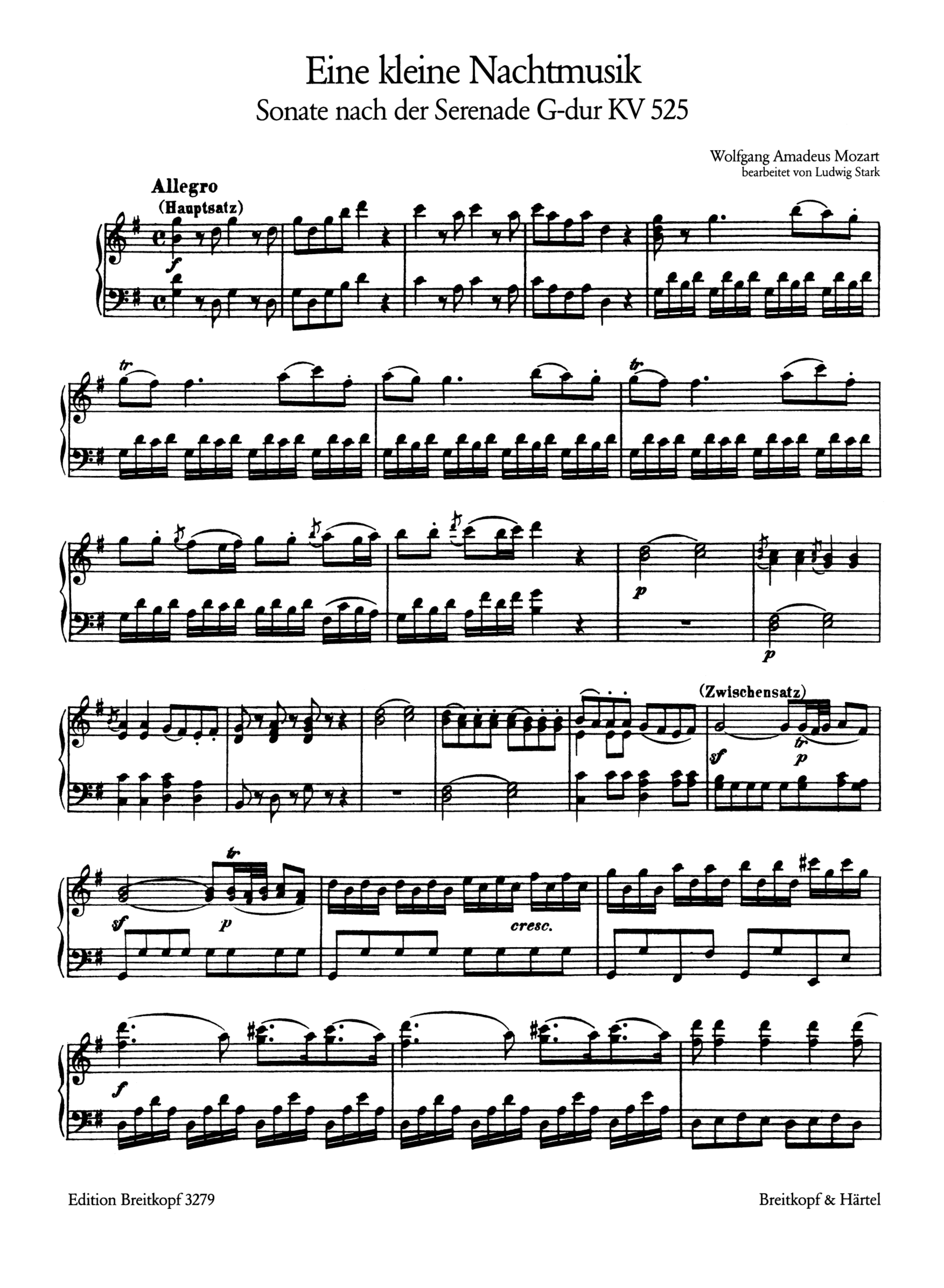 Eine kleine Nachtmusik KV525