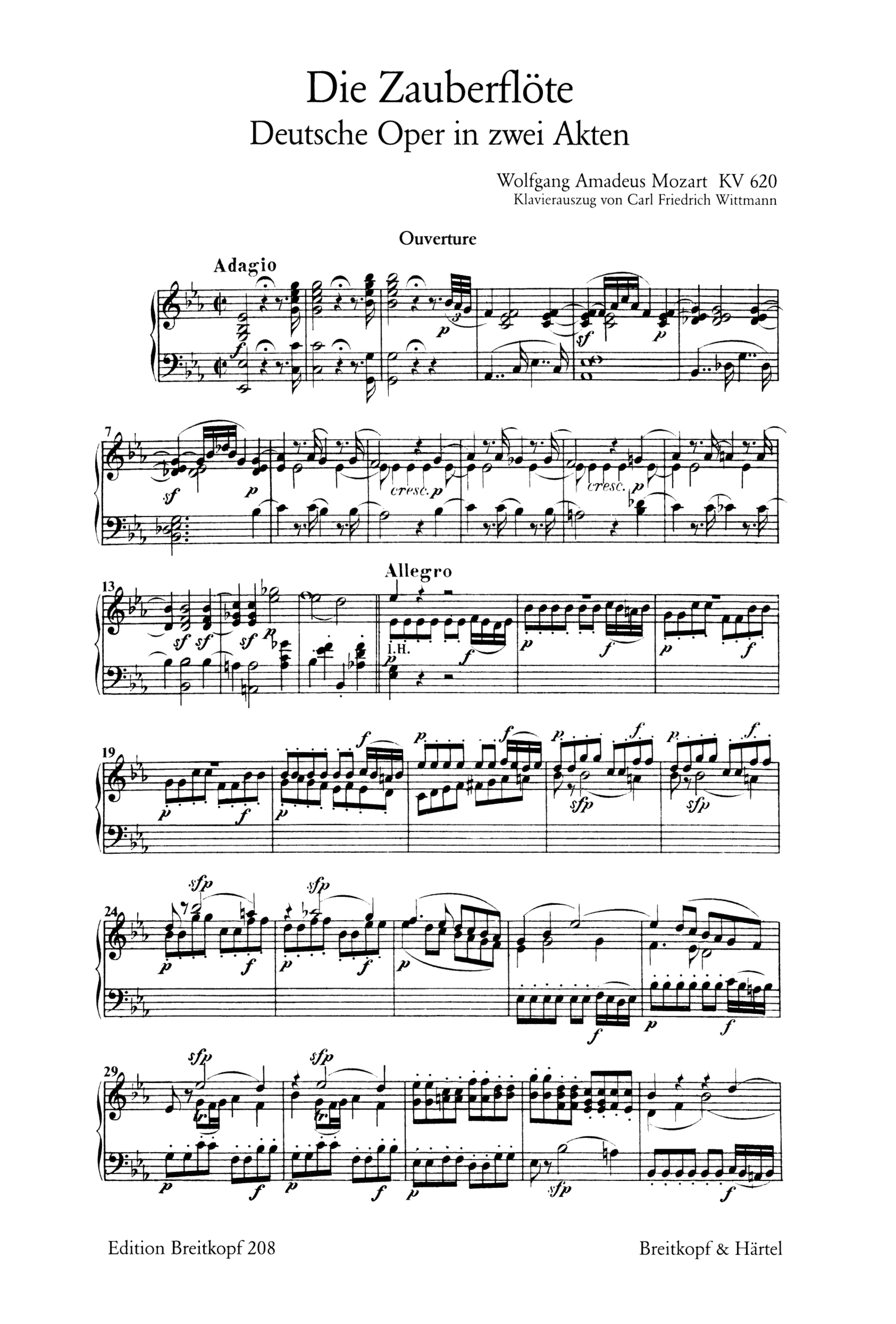 Die Zauberflöte KV620