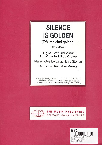 Silence is golden: