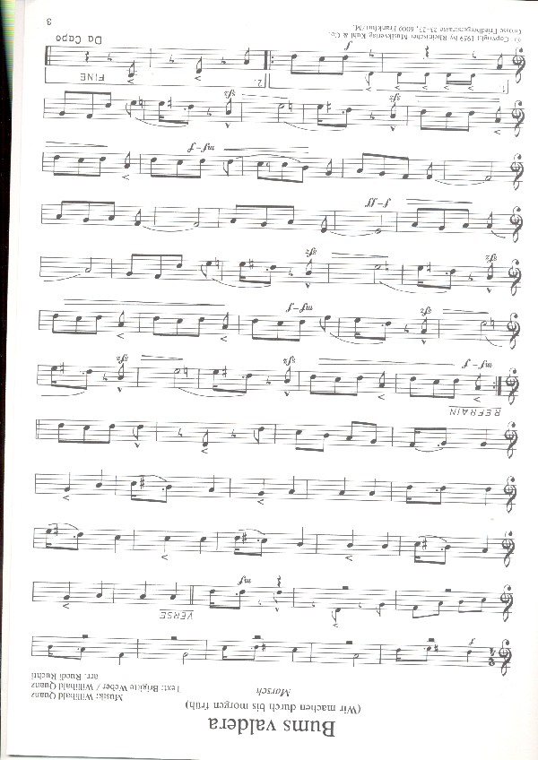 Lumpeliedli 1 Akkordeon/Klavier/