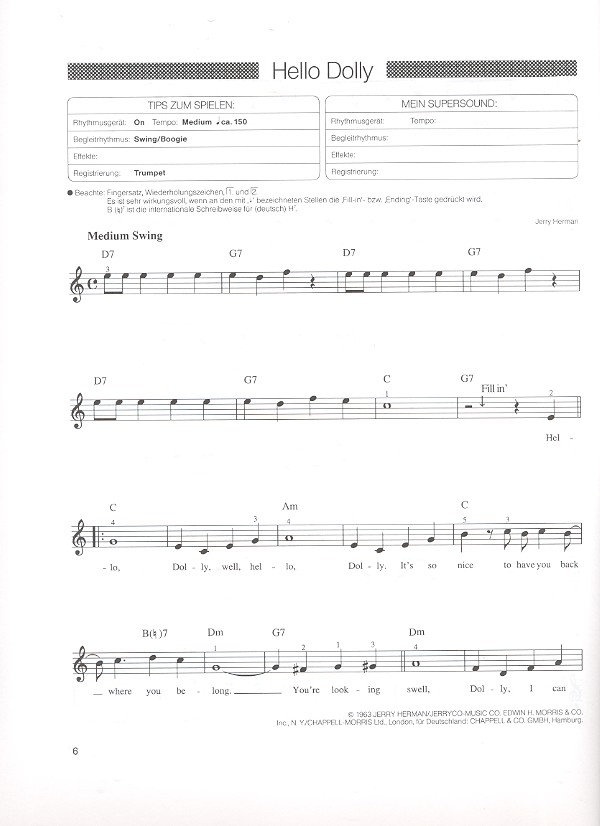 Evergreens 1 - 13 neue Arrangements