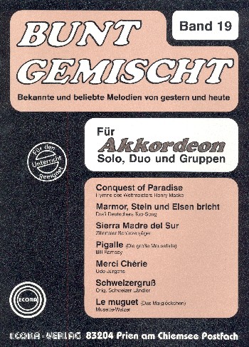 Bunt gemischt Band 19 für Akkordeon