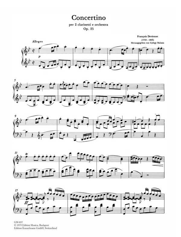 Concertino B-Dur